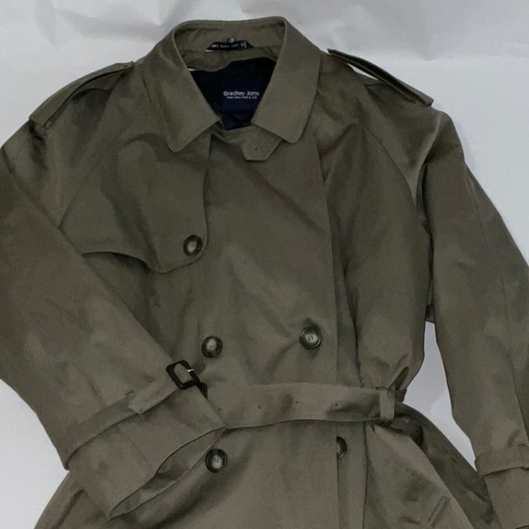 Bradley Jons Trench Coat, Size 52R - Picture 1 of 11
